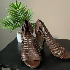 Studio Paolo Brown Heel Sandal ( not sure of the brand)